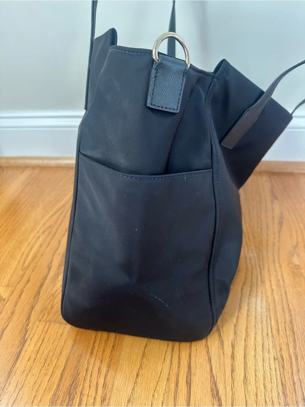 kate spade Black Nylon diaper bag